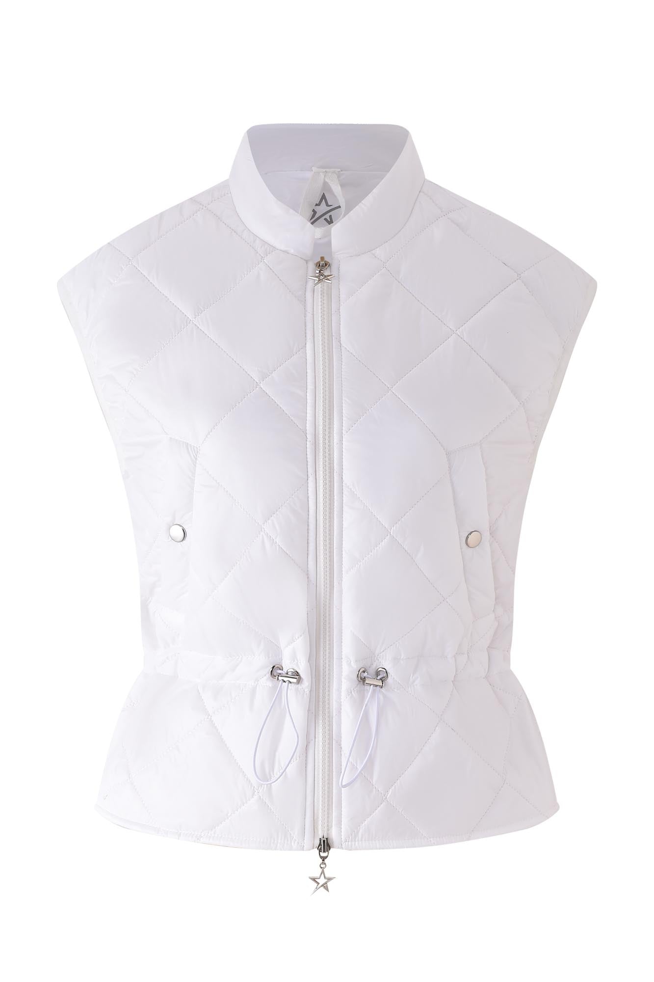 Summer Pearl Vest White