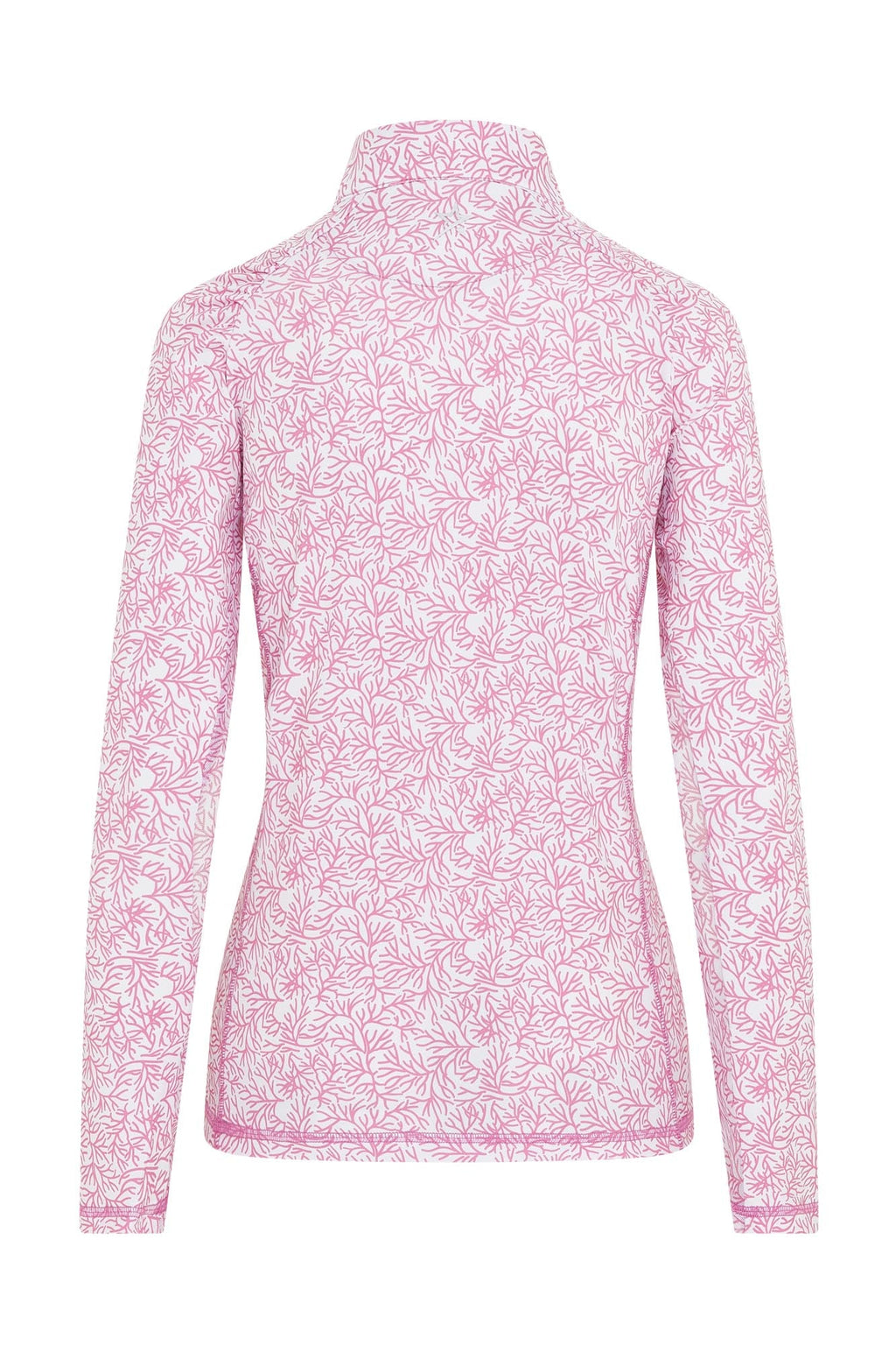Sunshine Mesh Arm 1/4 Zip Coral Whisper