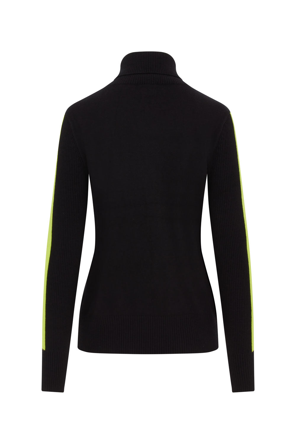 Sabrina Sweater Black & Lynx Lime