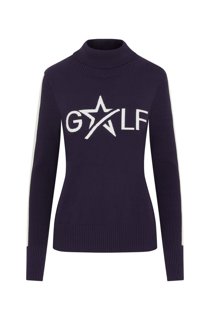 Sabrina Sweater Navy & White