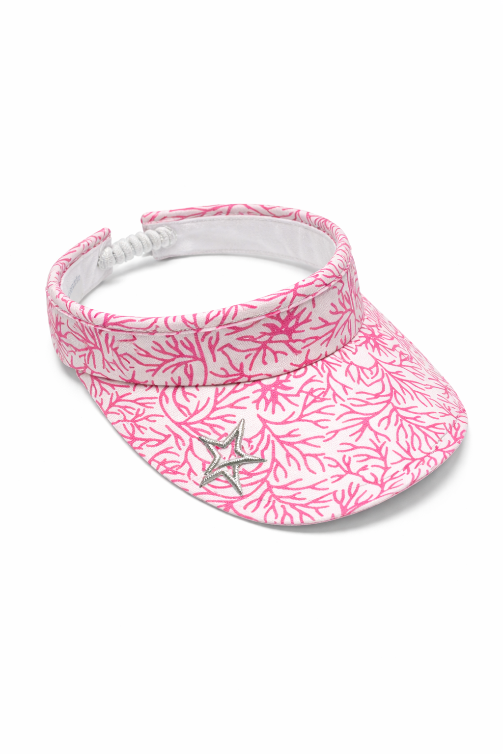 Scuba Pattern Visor Coral Whisper