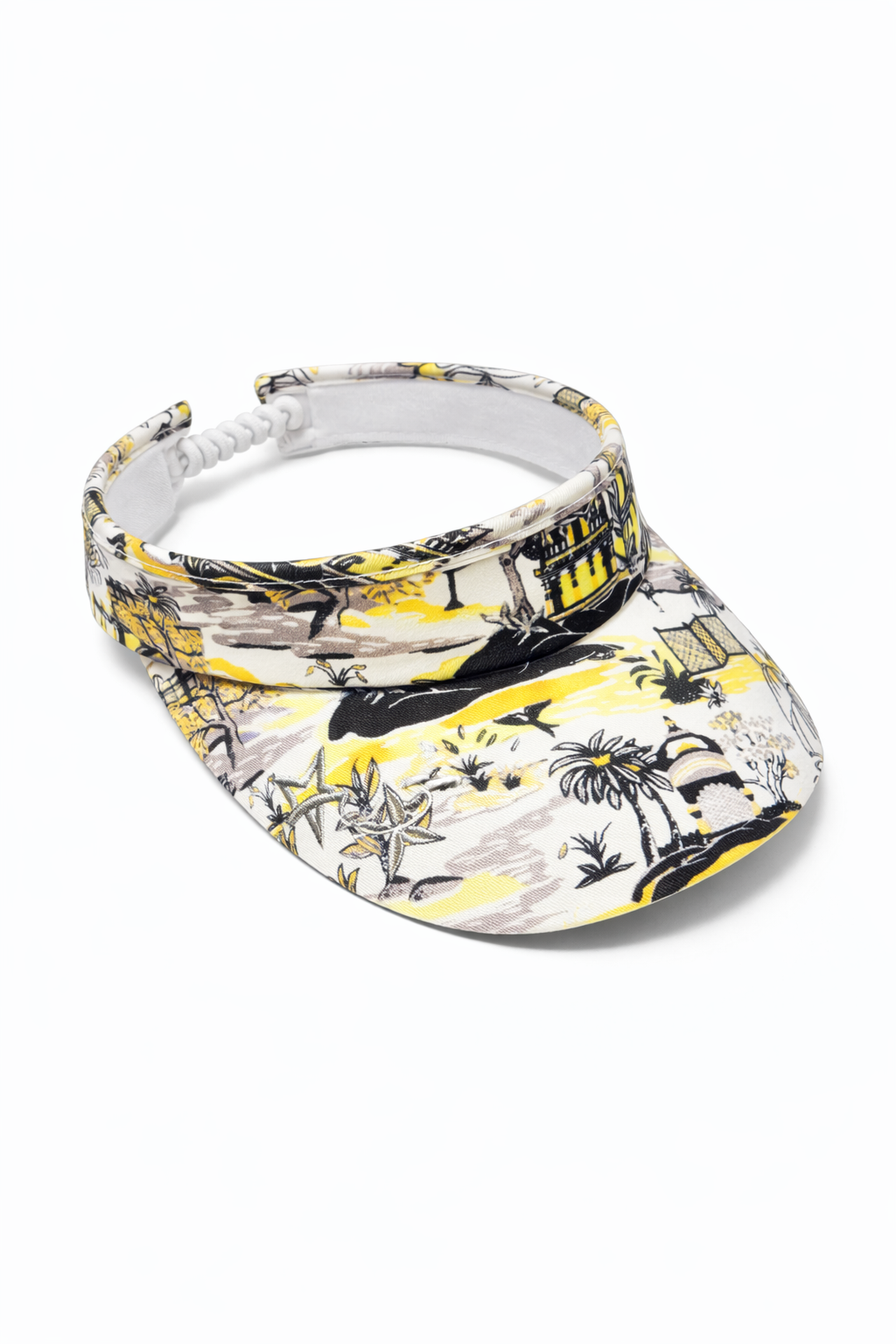Scuba Pattern Visor Indian Dawn