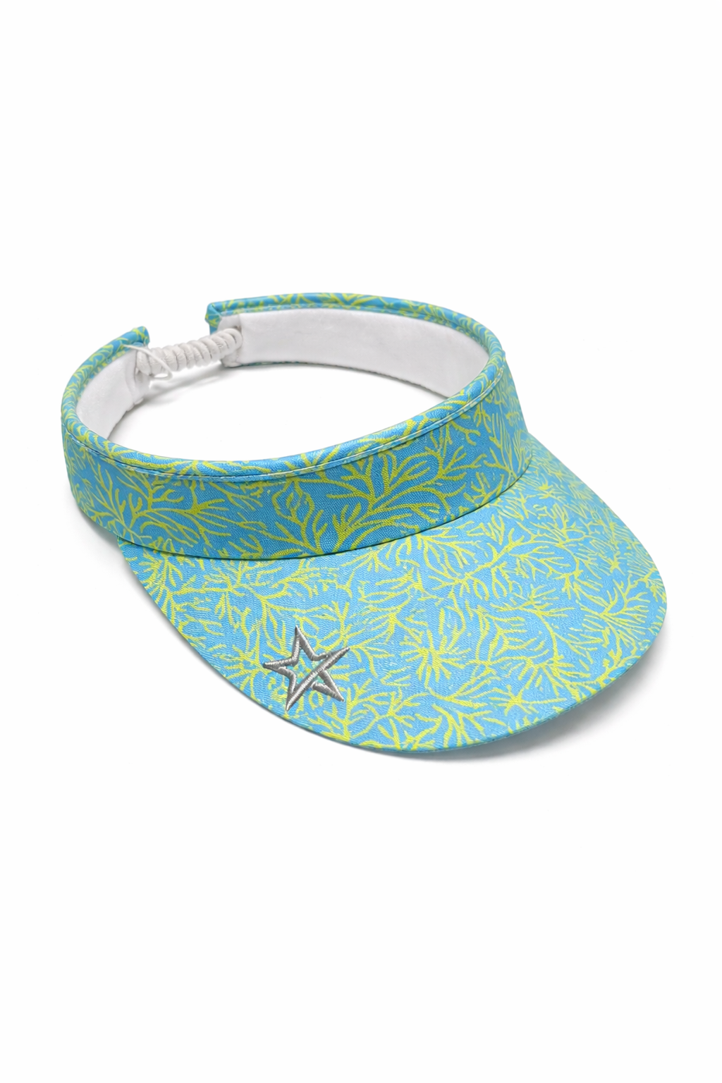 Scuba Pattern Visor Ocean Bloom