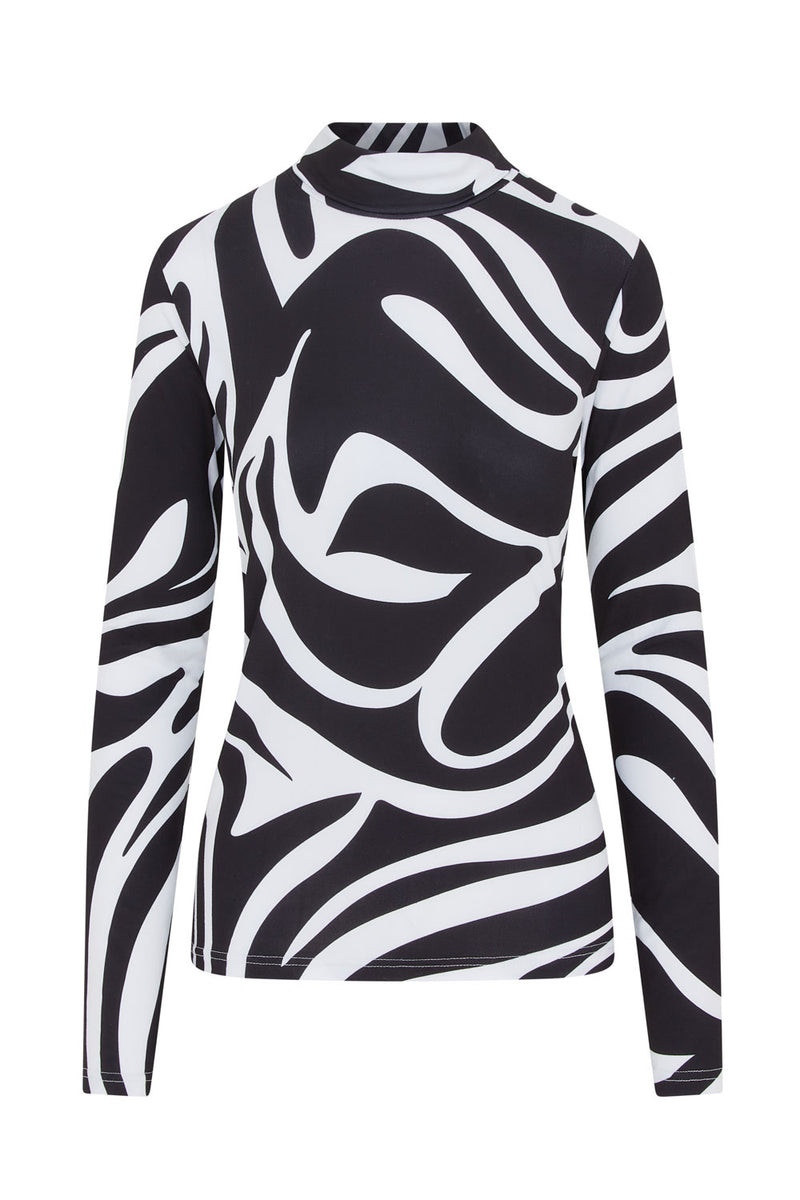 Shadow Roll Neck Pitch Black