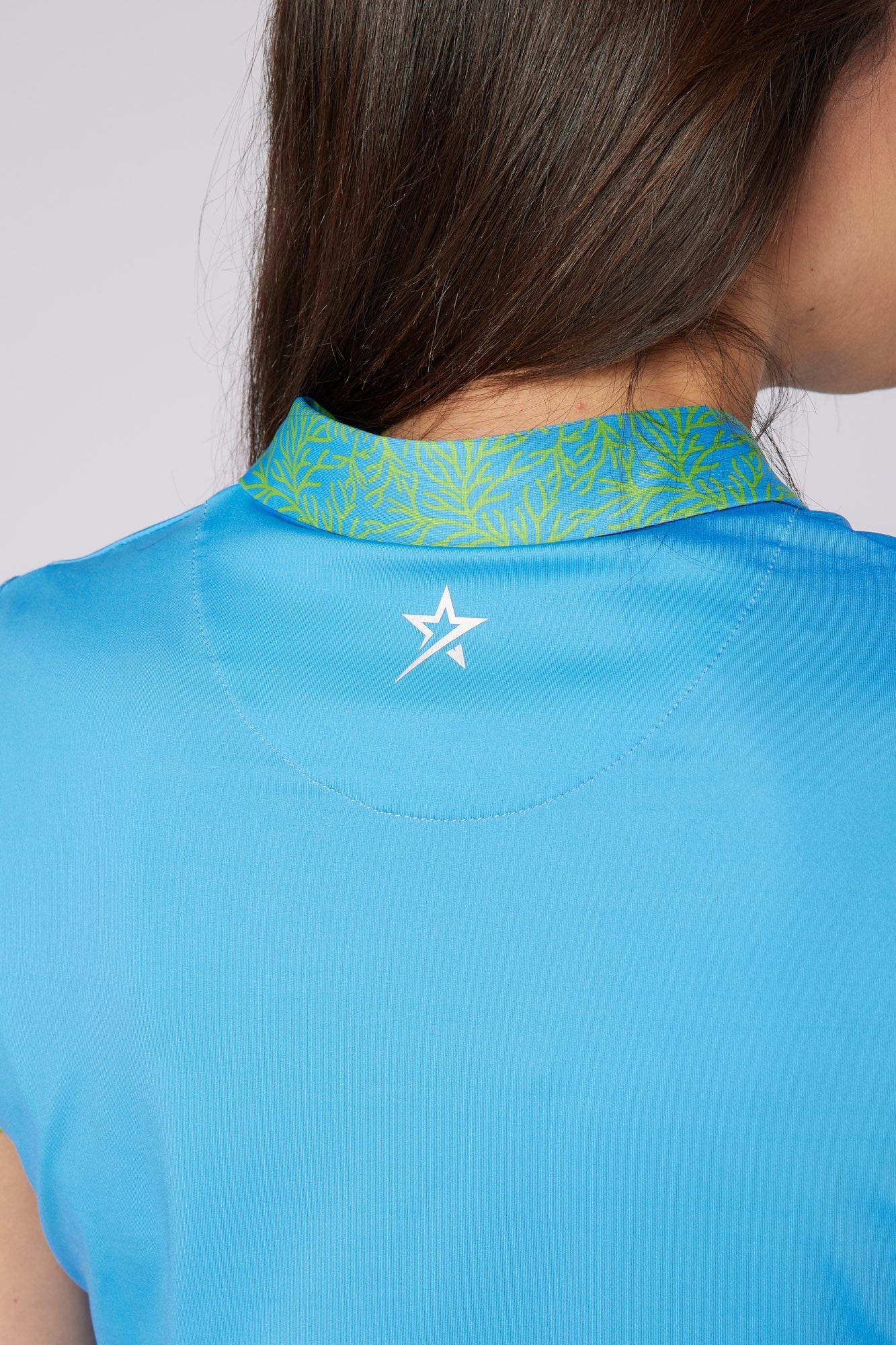 Luca Cap Sleeve Ocean Bloom