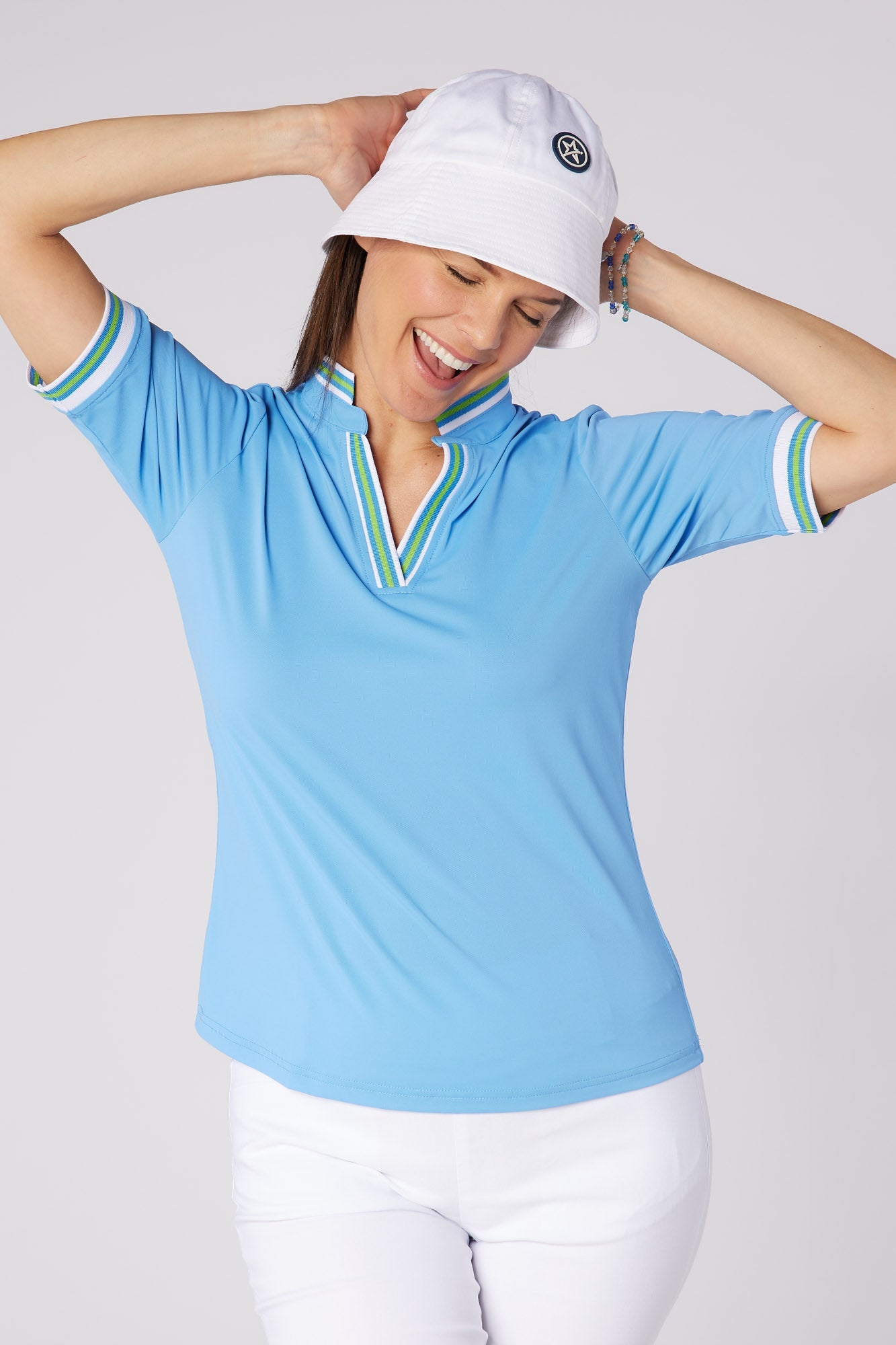 Audry Bucket Hat White