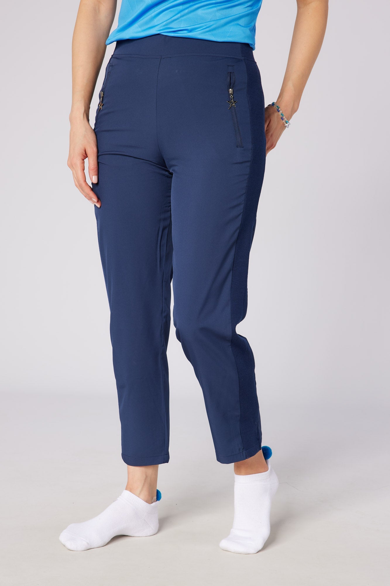 Sally Lightweight Trouser Navy