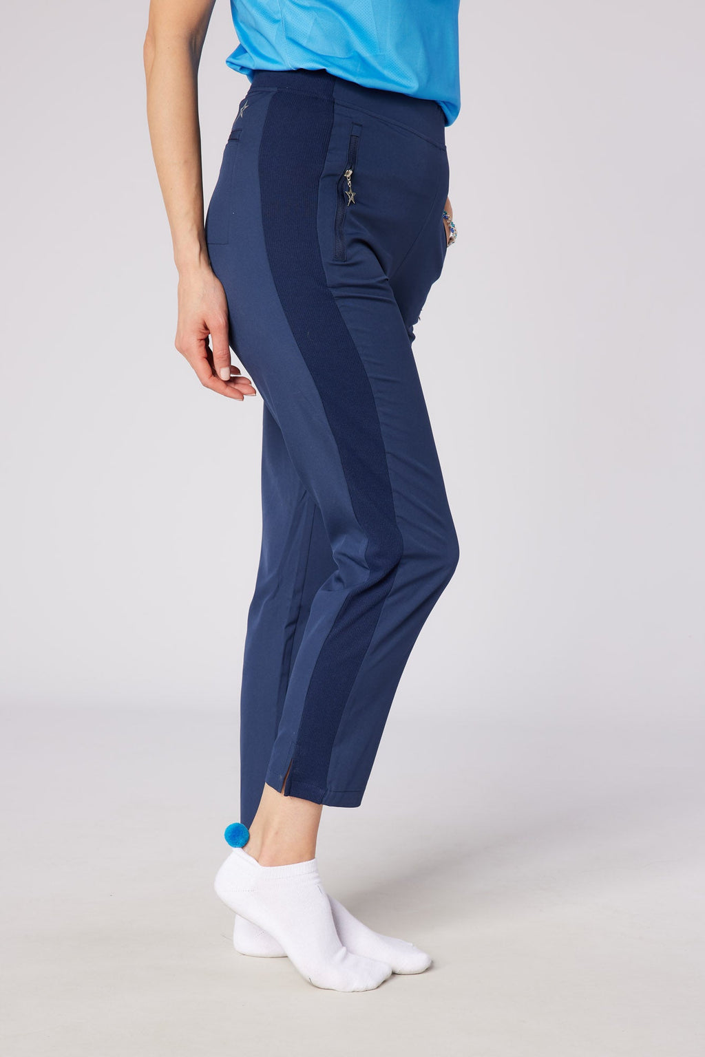 Sally Lightweight Trouser Navy