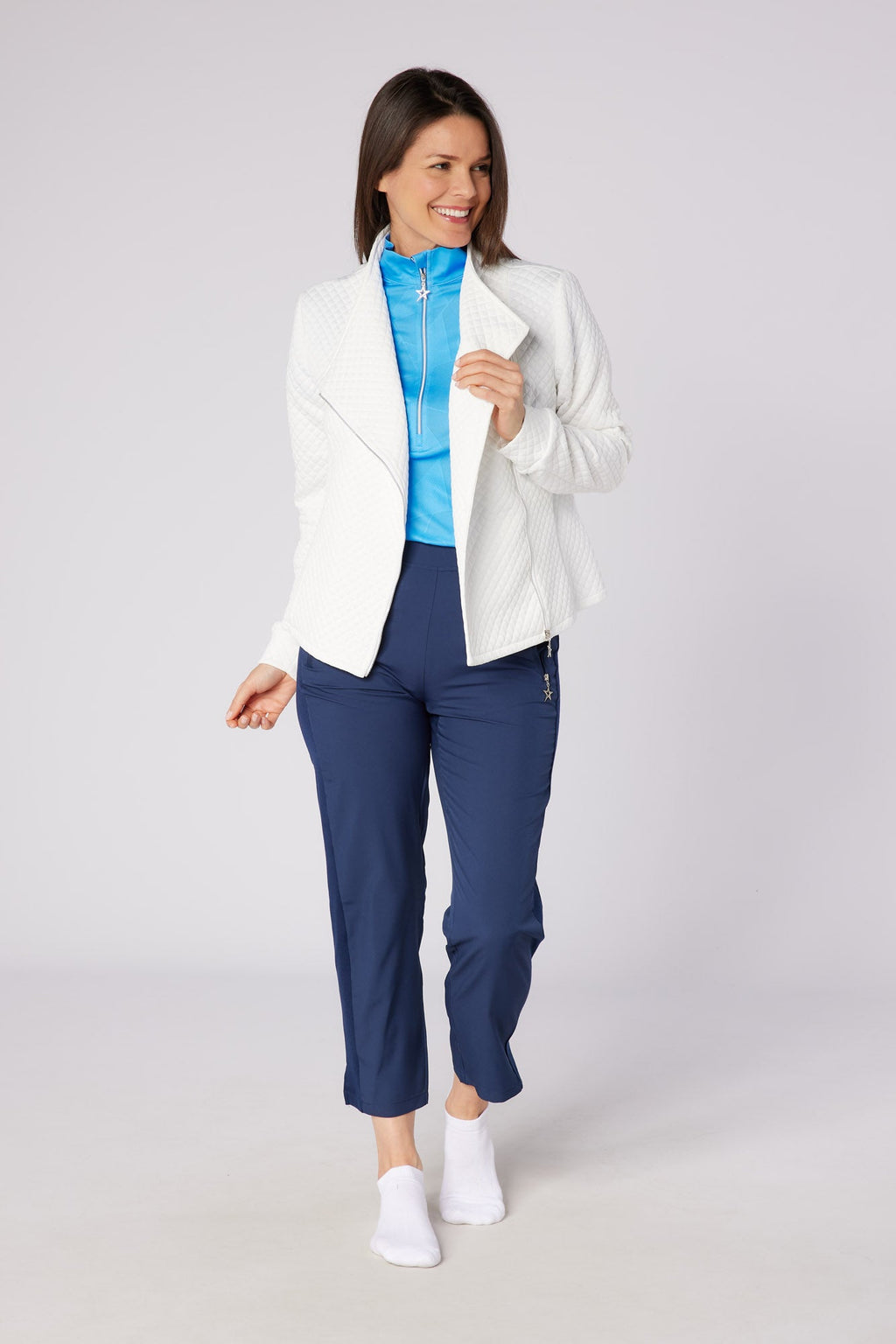 Sally Lightweight Trouser Navy