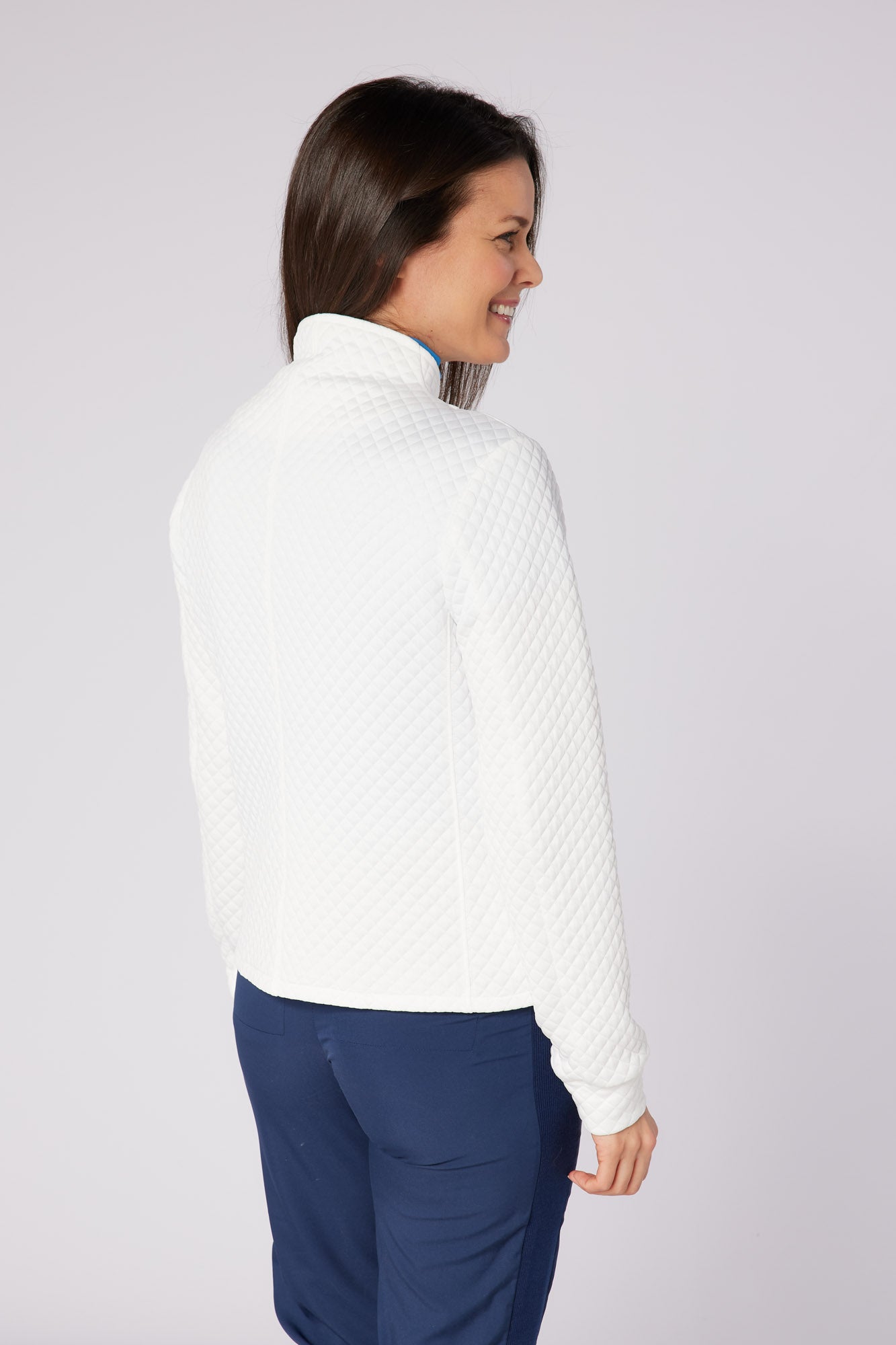 Cyrus Biker Style Jacket White