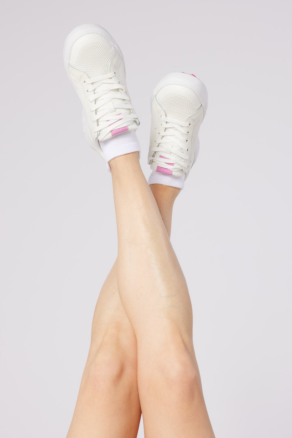 Goody Two Shoes White & Pink