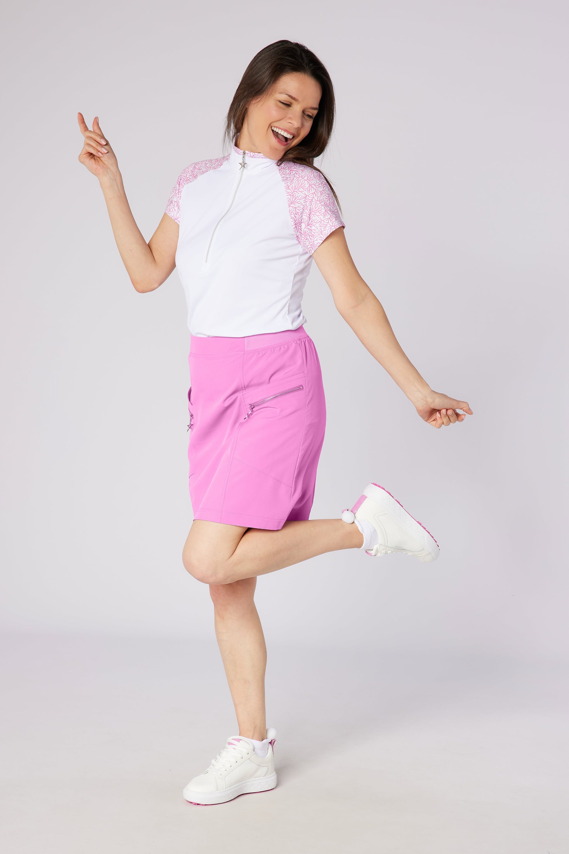 Paradise Elite Tour Polo Coral Whisper