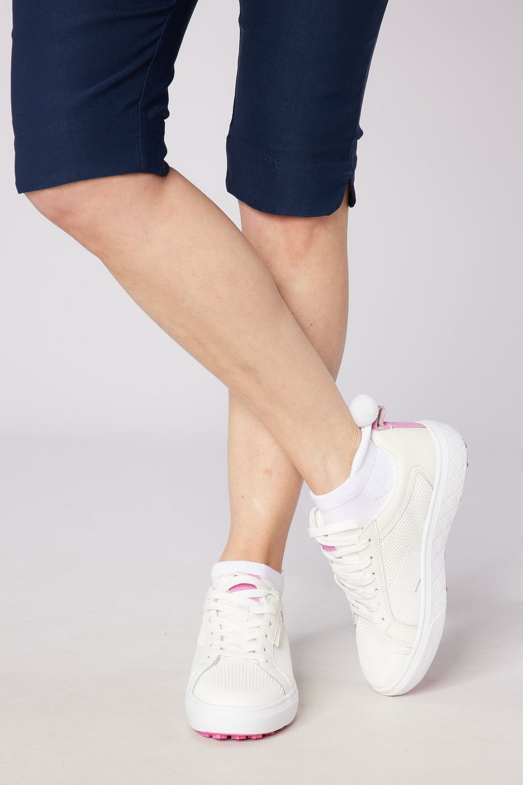 Goody Two Shoes White & Pink