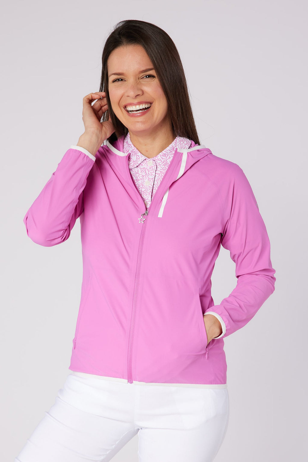 Panther Elite Lightweight Wind Jacket Super Pink