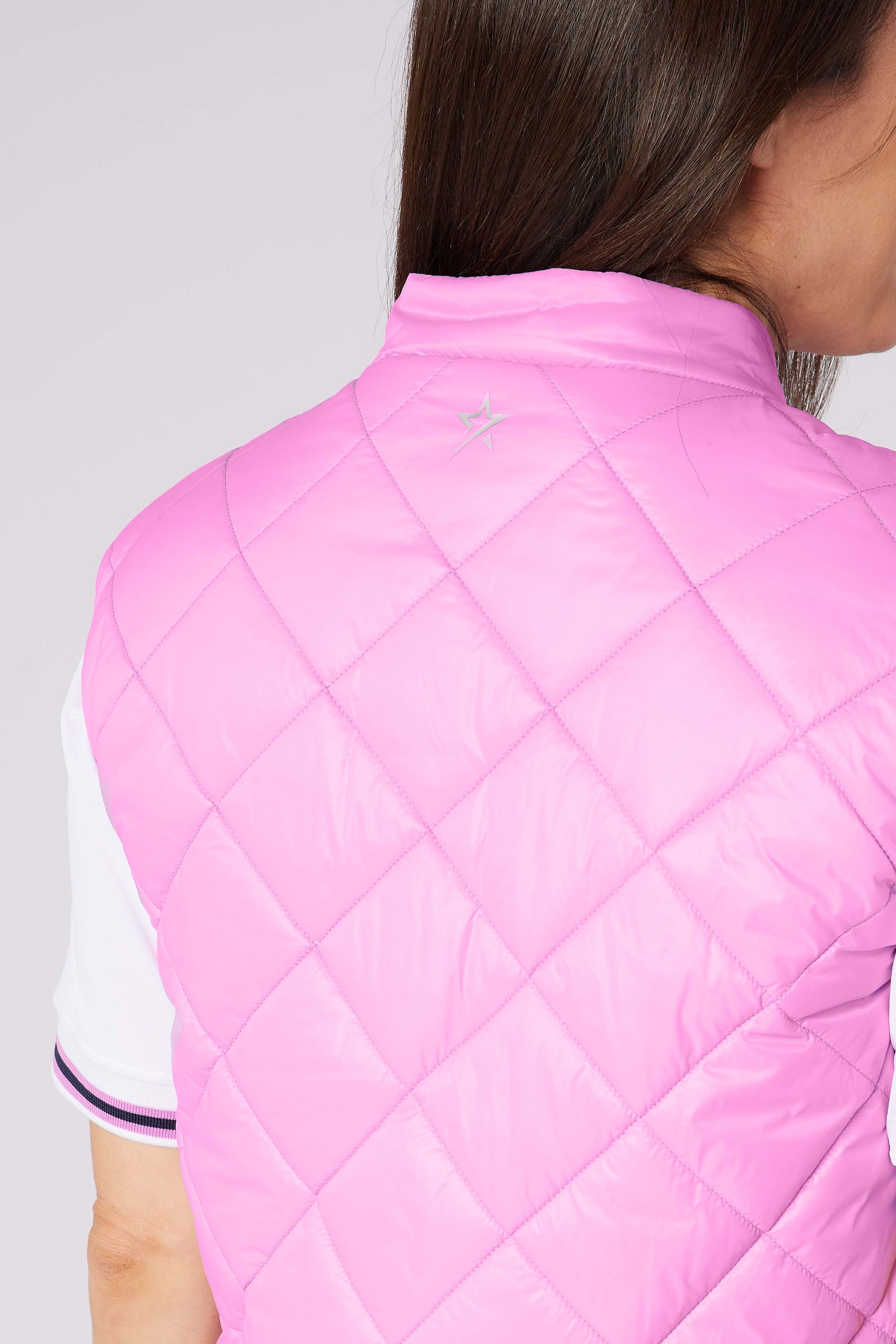 Summer Pearl Vest Super Pink