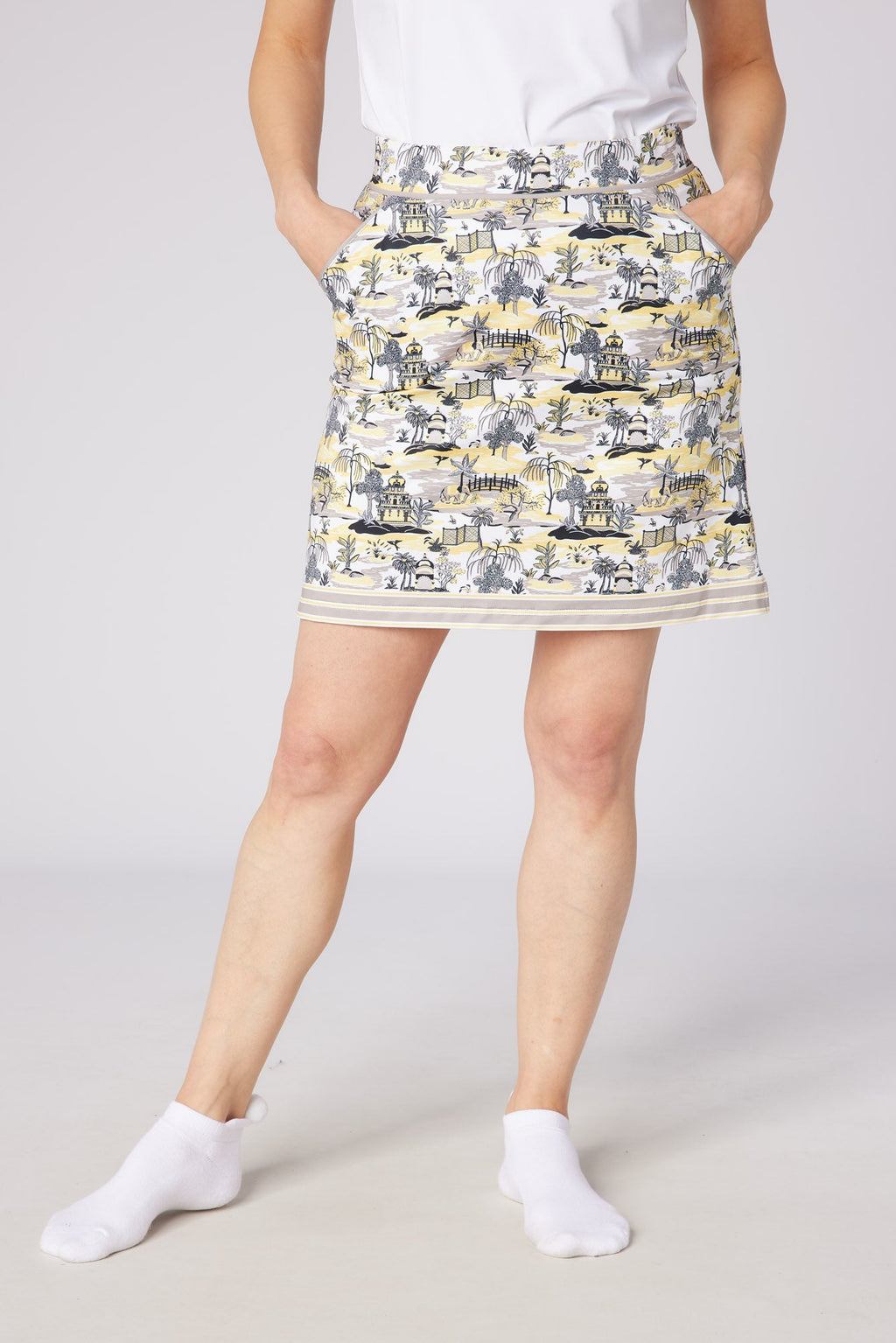 Reef Pattern Skort Indian Dawn