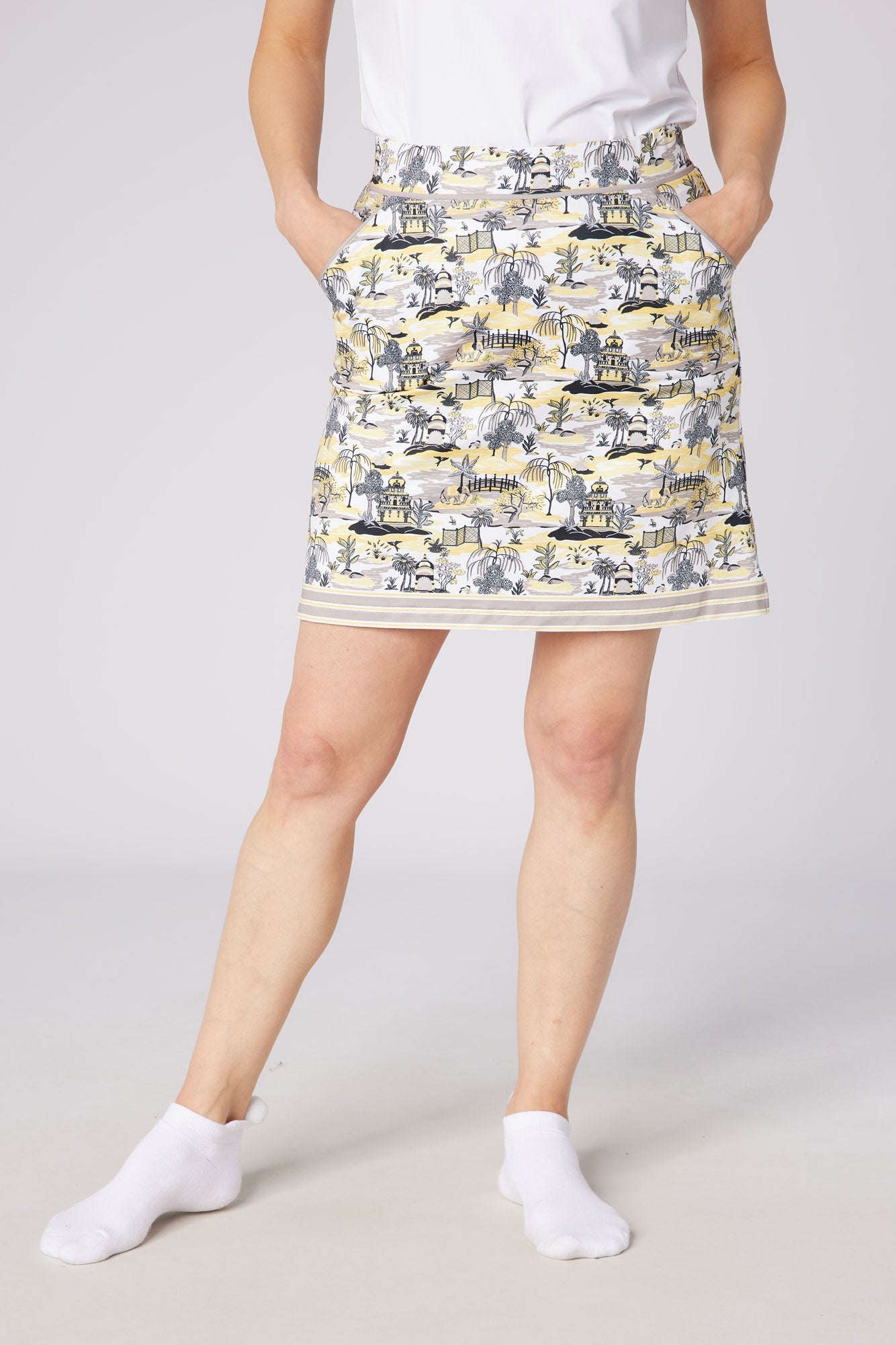 Reef Pattern Skort Indian Dawn