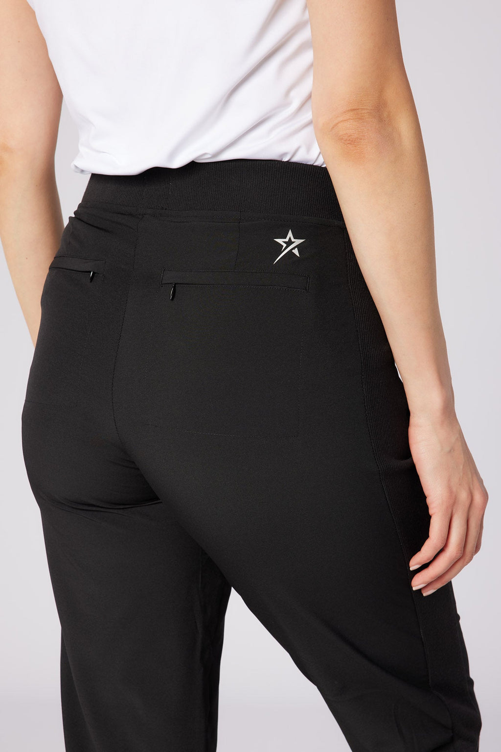 Sally Lightweight Trouser Black