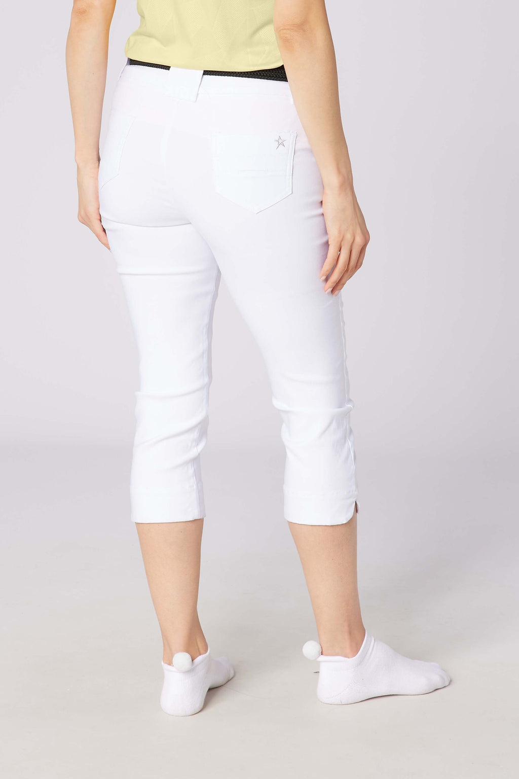 Core Pull On Capri White