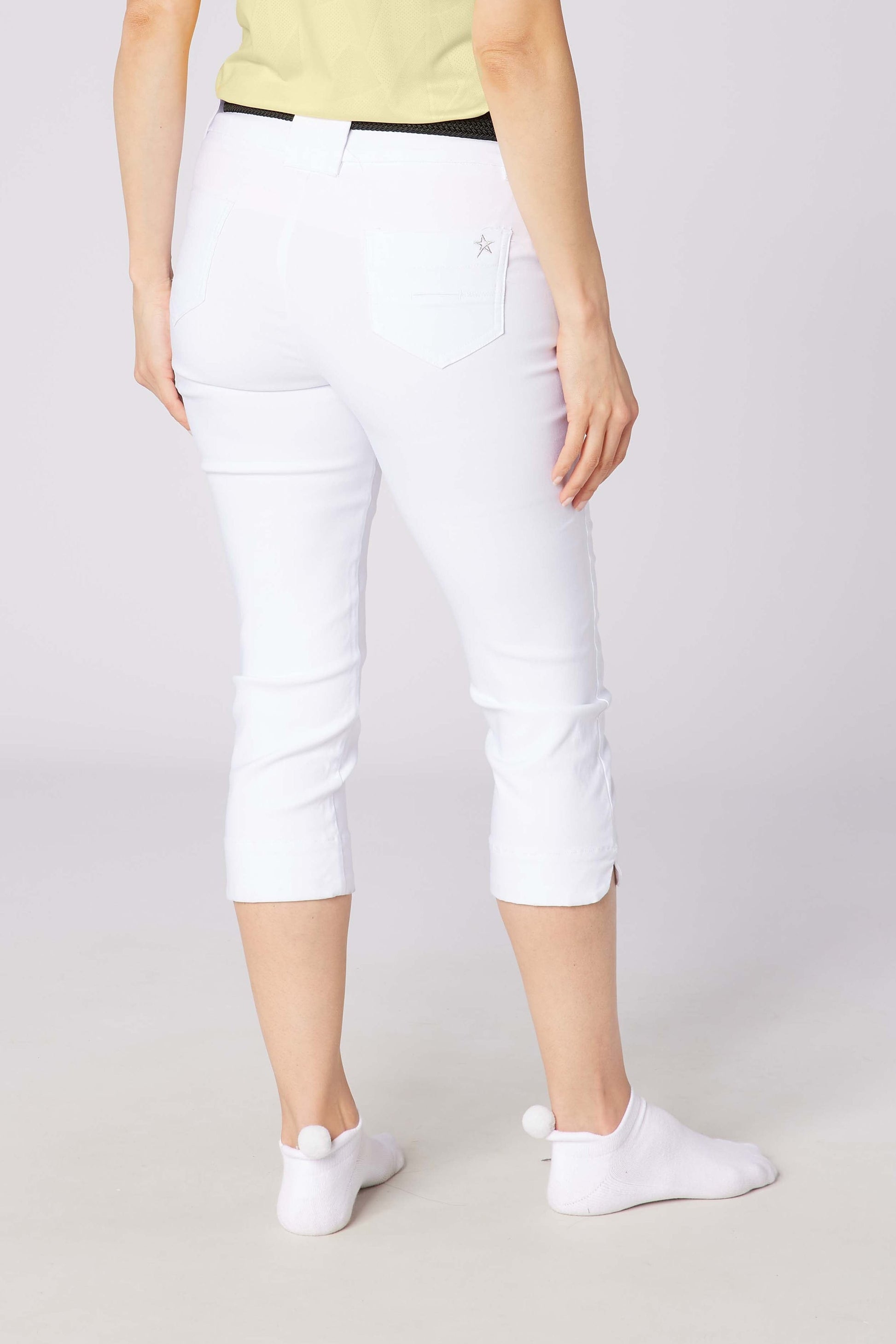 Core Pull On Capri White