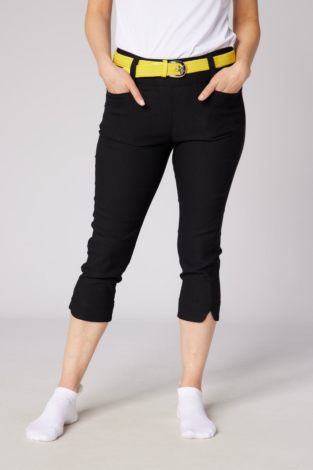 Core Pull On Capri Black