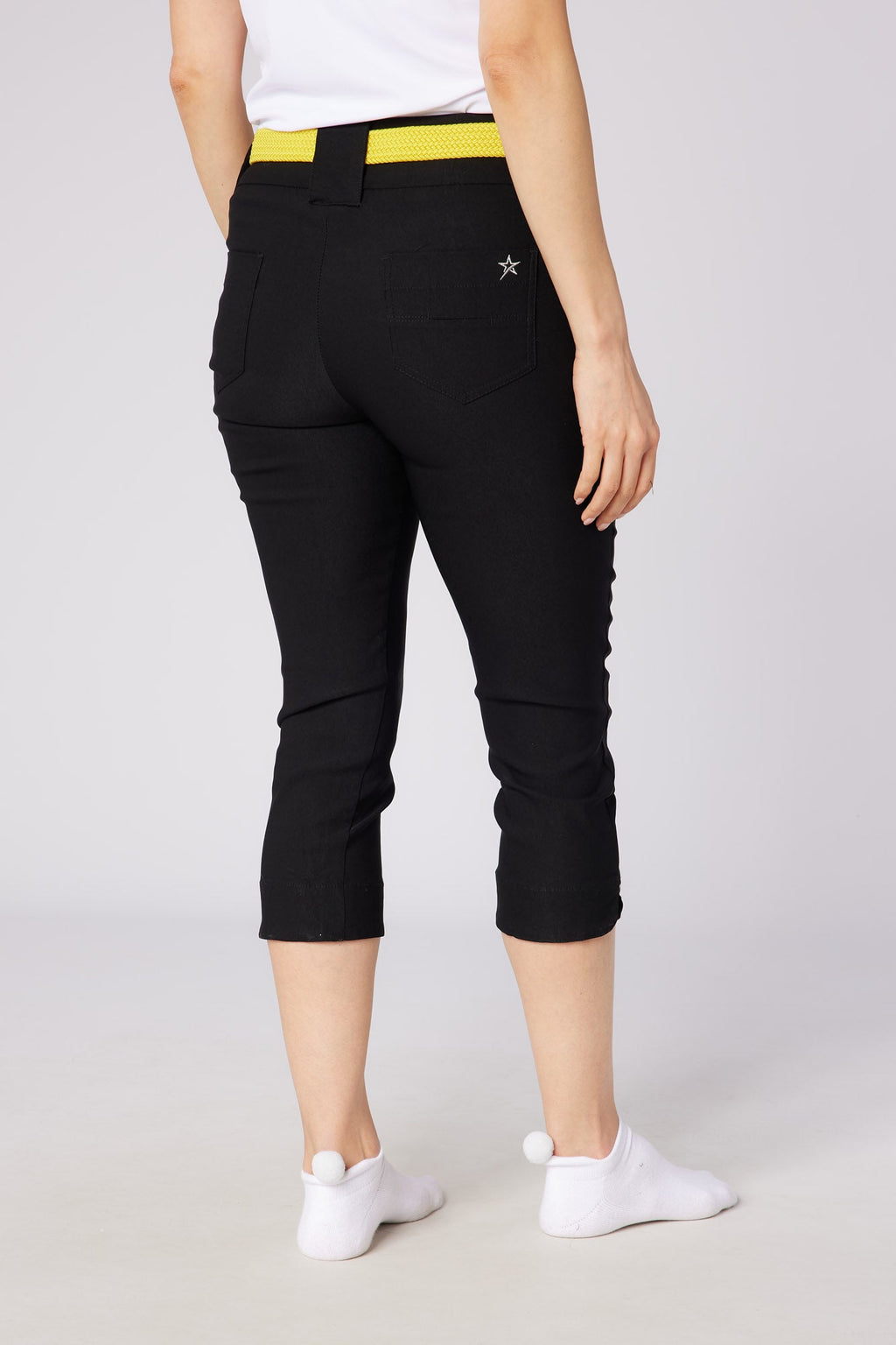 Core Pull On Capri Black