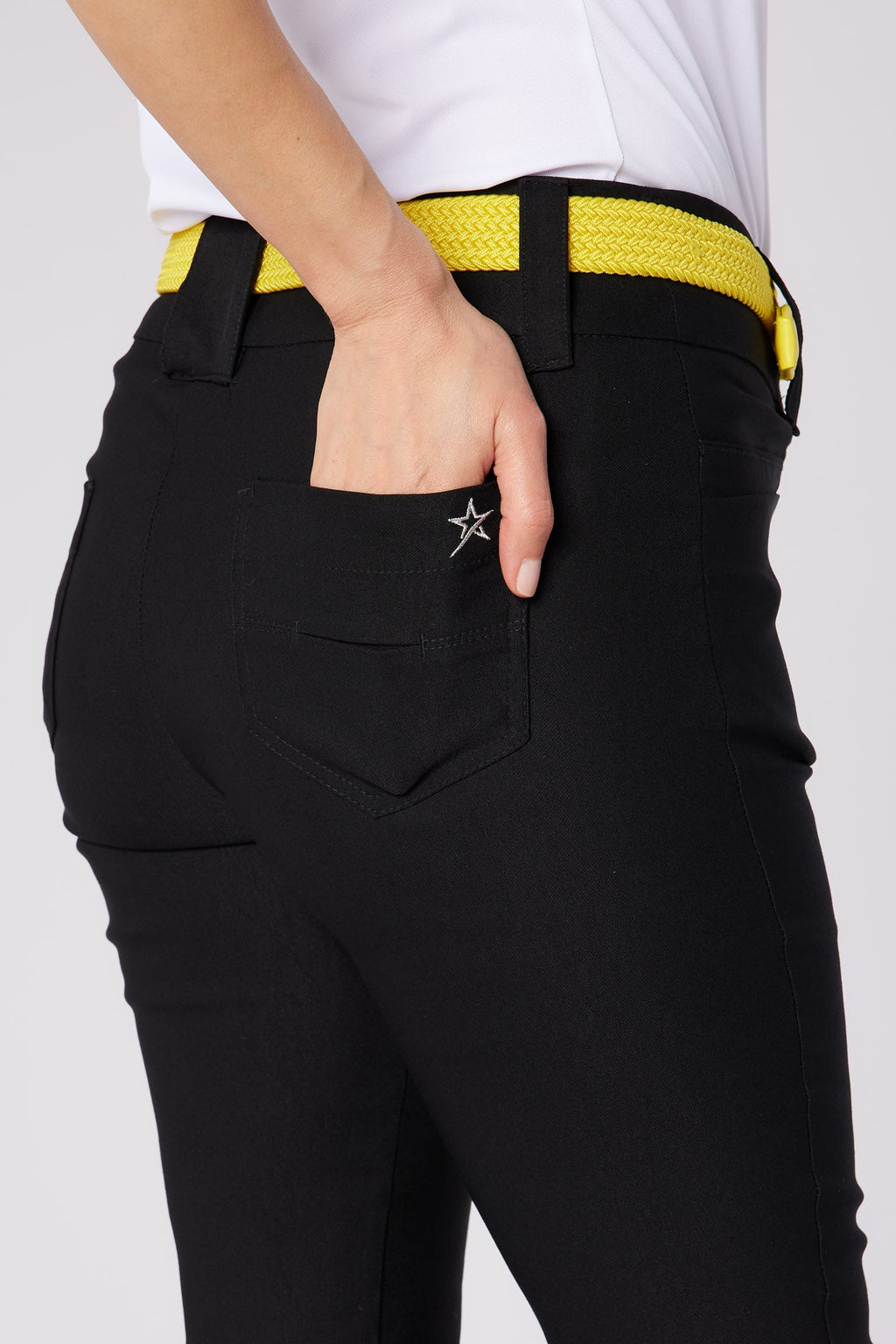 Core Pull On Capri Black