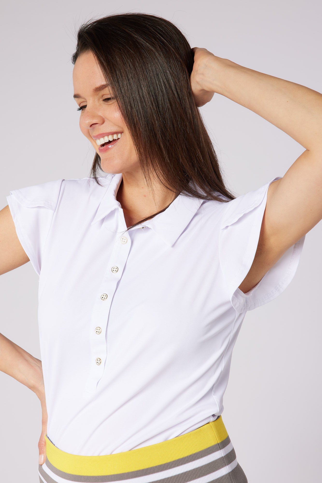 Summer Breeze Cap Sleeve White