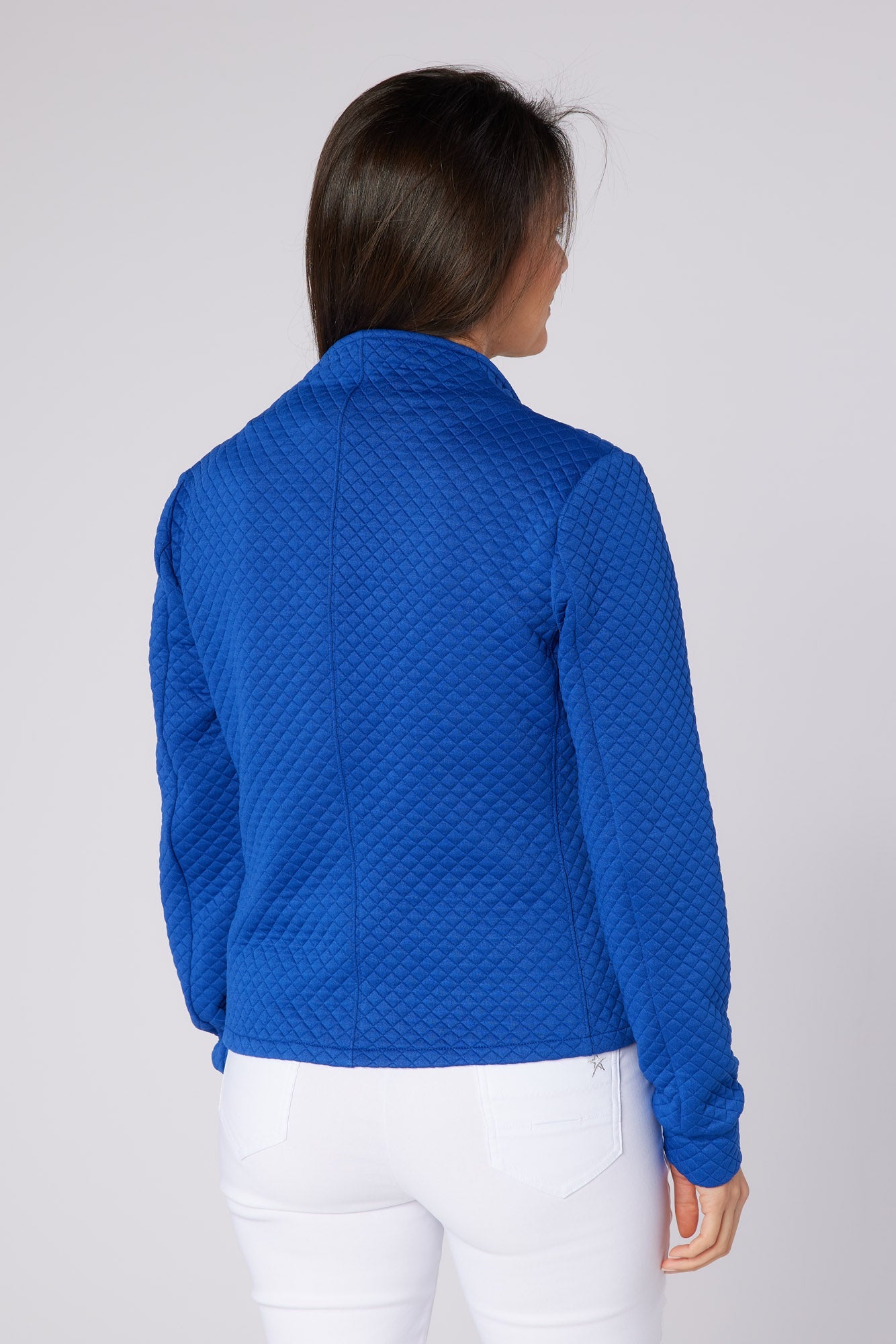Cyrus Biker Style Jacket True Blue