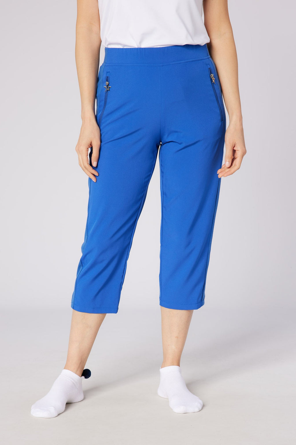 Rita Lightweight Capri True Blue