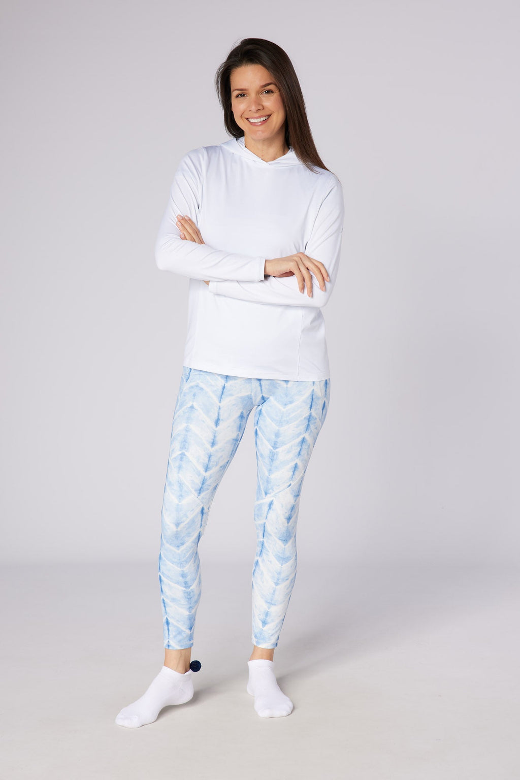 Serenity Full Stretch Leggings Neptune's Breath
