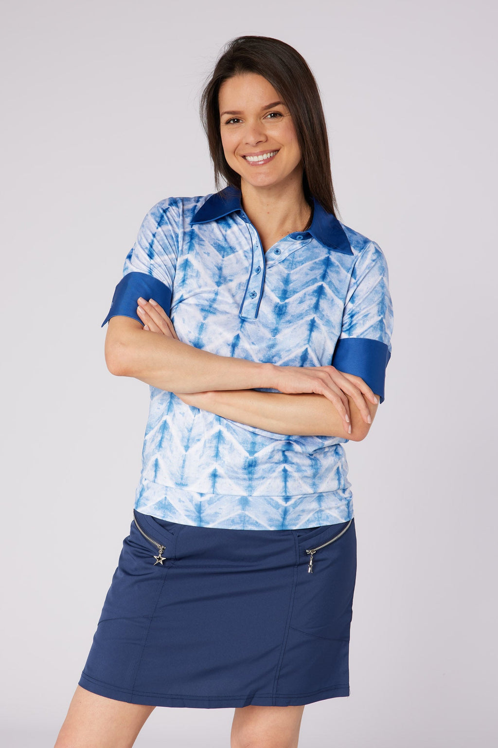 Horizon Half Sleeve Polo Neptune's Breath