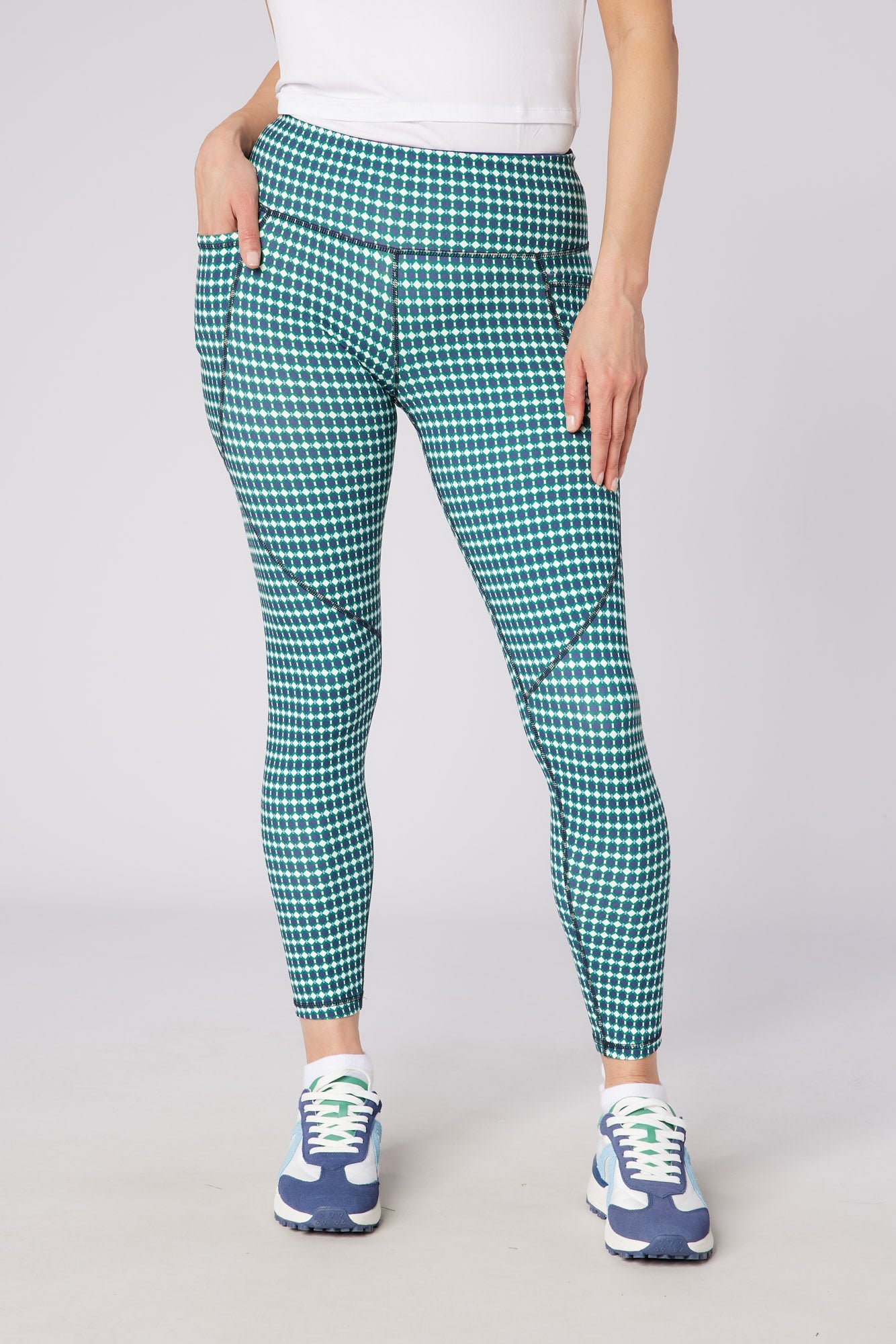 Mandy Full Stretch Leggings Aquatic Awe