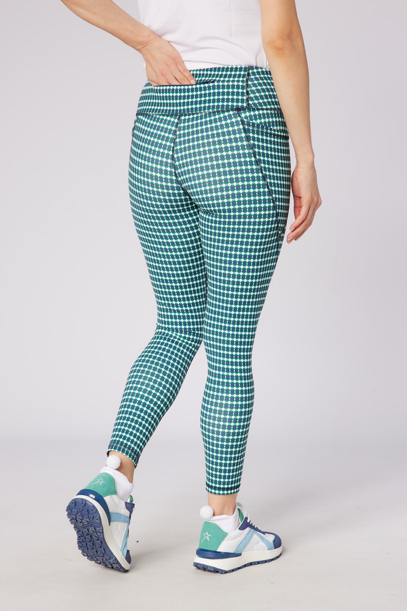 Mandy Full Stretch Leggings Aquatic Awe