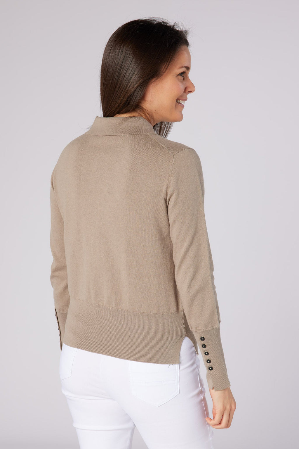 Blush Cotton Sweater Elephant