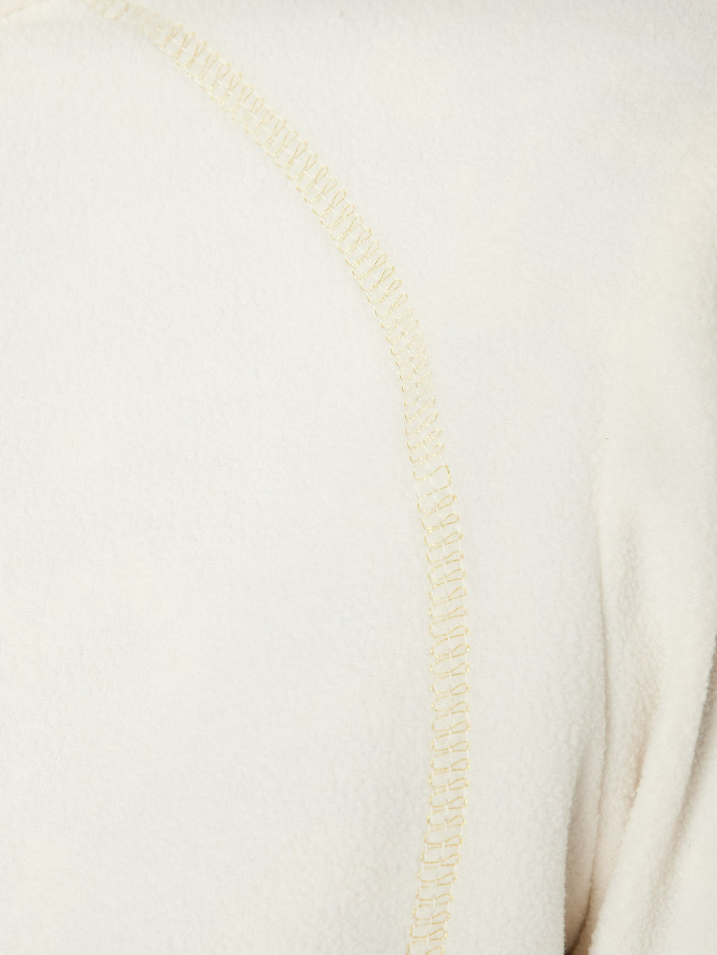 Frankie Lightweight 1/4 Zip Fleece Winter White
