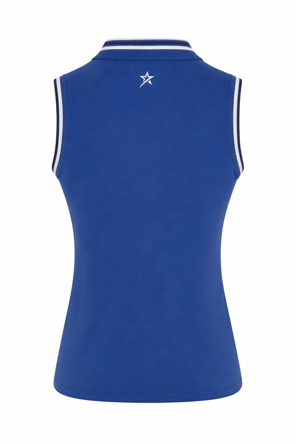 Tide Pique Sleeveless True Blue