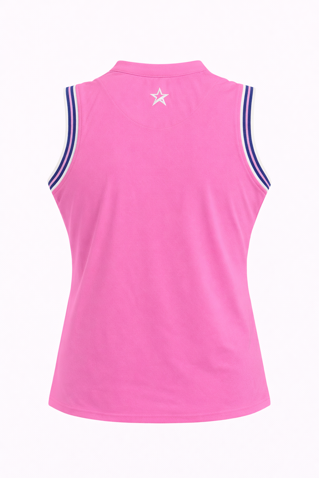 Tide Pique Sleeveless Super Pink