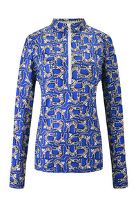 Elaine 1/4 Zip Animal Instinct