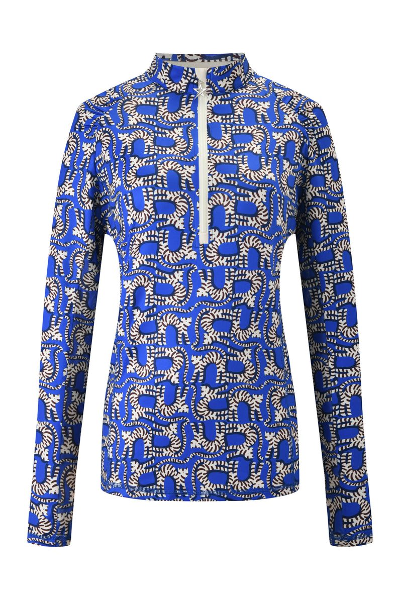 Elaine 1/4 Zip Animal Instinct